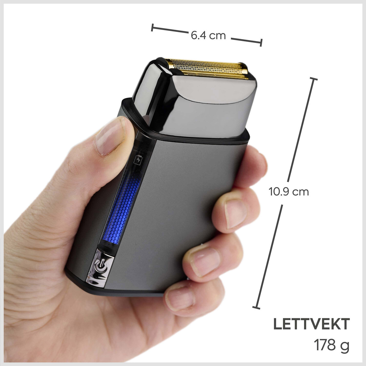 Super-X Metal Series Single Foil Shaver